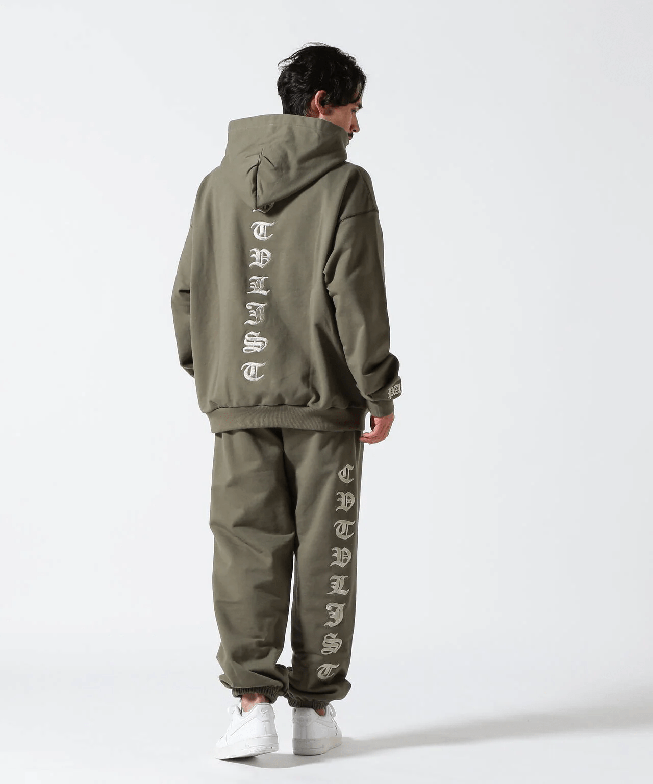 CTLS/シーティーエルエス/別注EMBROIDERY HOODIE brown 0