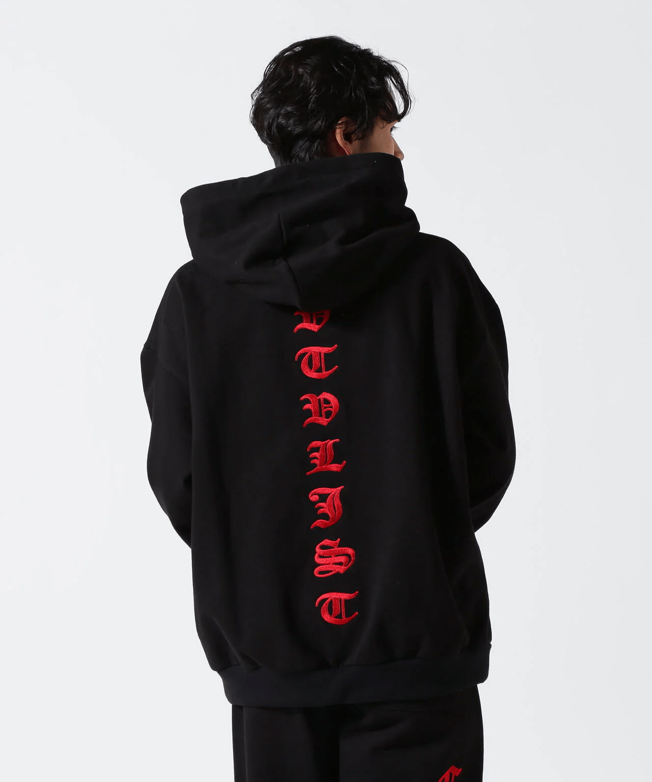 CTLS/シーティーエルエス/別注EMBROIDERY HOODIE black 2