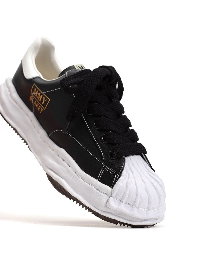 Maison MIHARA YASUHIRO/"BLAKEY" OG Sole Leather Low-top Sneaker black 37