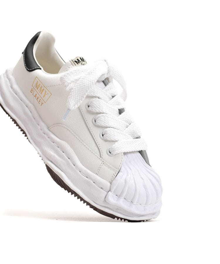 Maison MIHARA YASUHIRO/"BLAKEY" OG Sole Leather Low-top Sneaker white 41