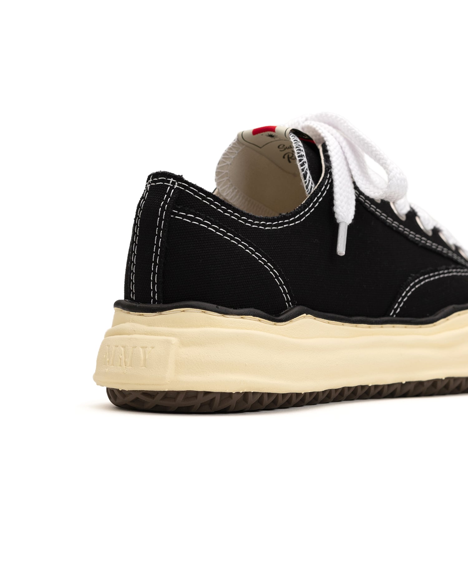 MAISON MIHARA YASUHIRO/"PETERSON" VL OG Sole Canvas Low-top Sneaker black 41