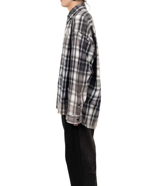 新品　MIHARA YASUHIRO Checkered Shirt Maison MIHARA YASUHIRO ONLINE STORE（メゾンミハラヤスヒロ