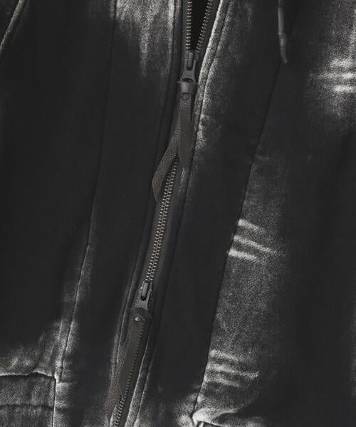 KMRii/ケムリ/Cordoba Long Parka_02 black 2