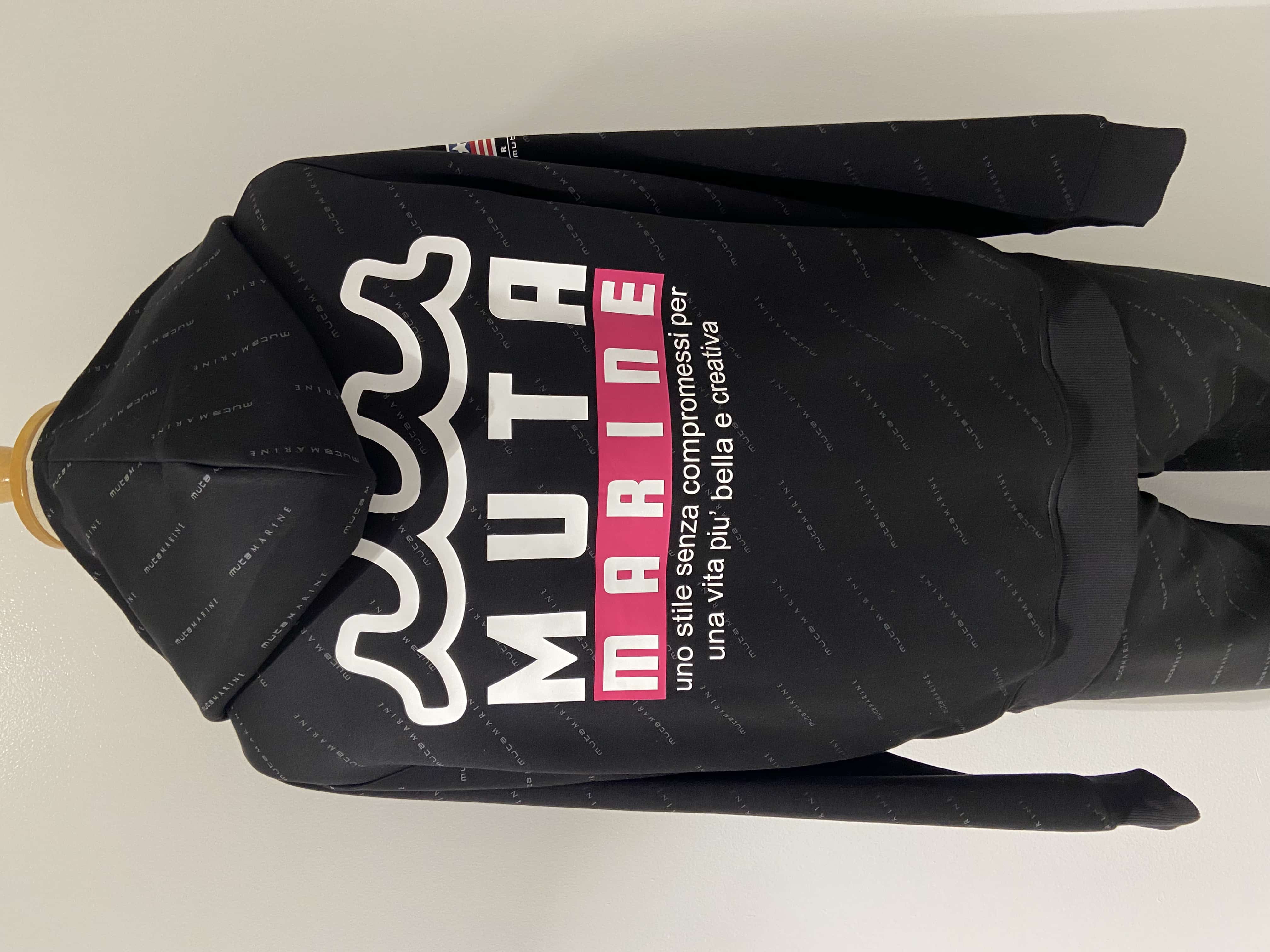 muta MARINE/ムータマリン/SET-UP ZIP HOODIE black M
