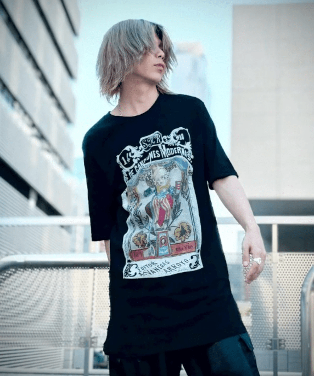 SHARE SPIRIT/シェアースピリット/Skull Tee black M