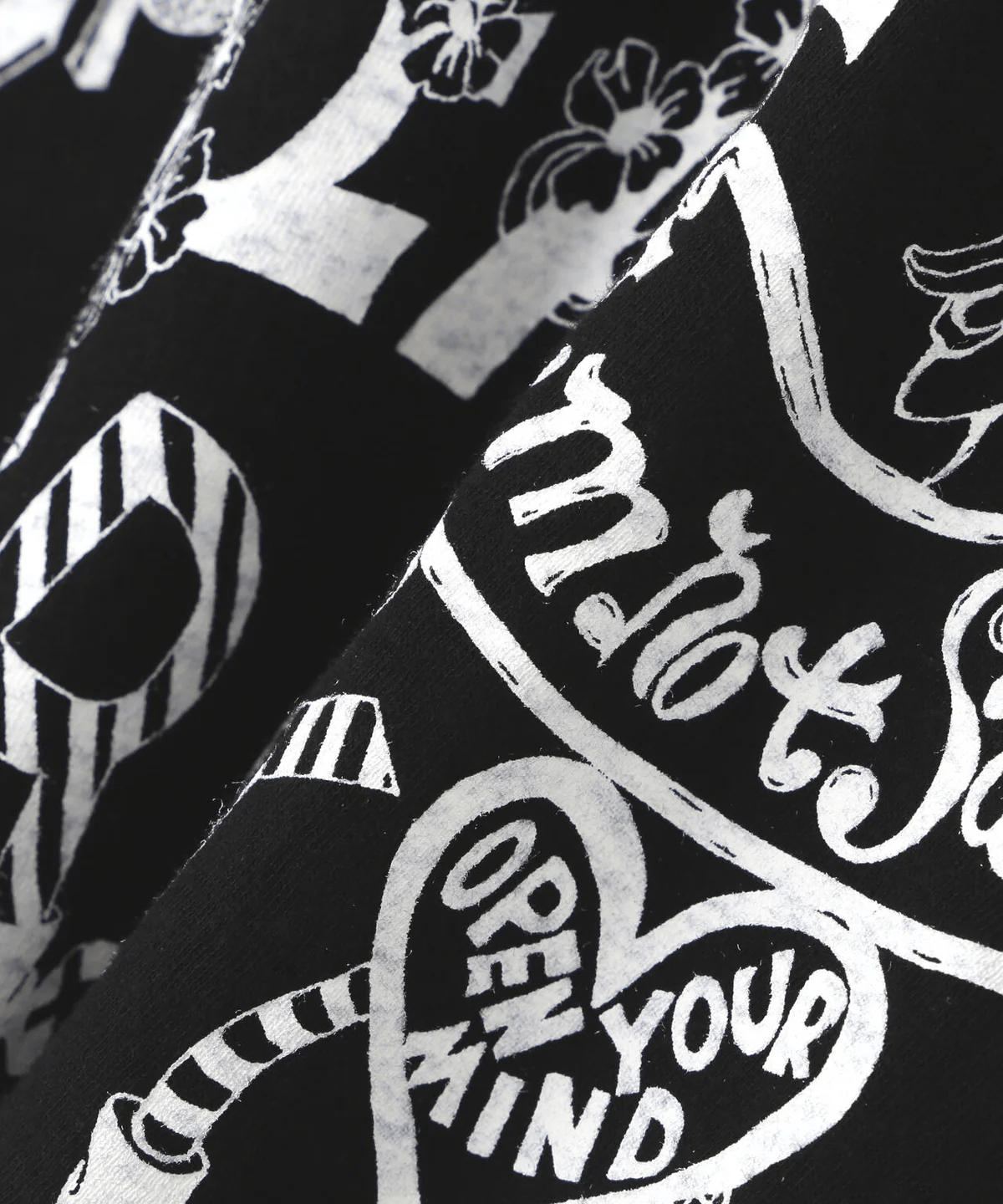 SHARE SPIRIシェアースピリット/Handwreting Tee black M
