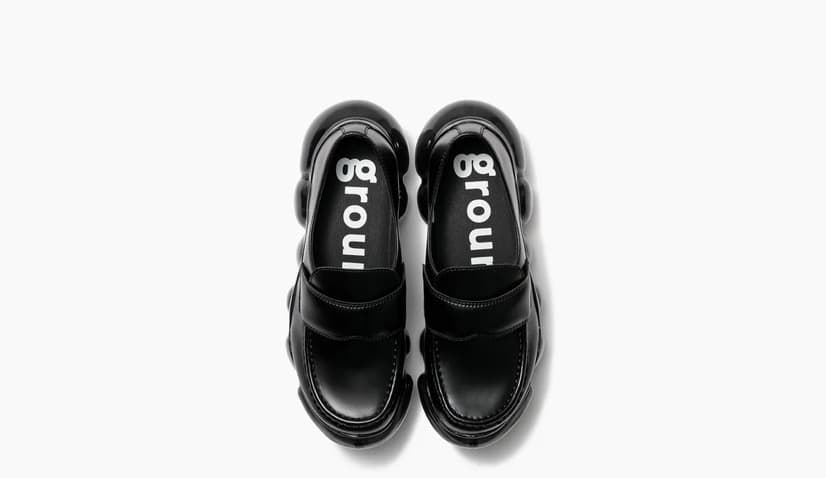 grounds/グラウンズ/JEWELRY LOAFER/BLACK MATTE / BLACK BLACK MATTE / BLACK 39