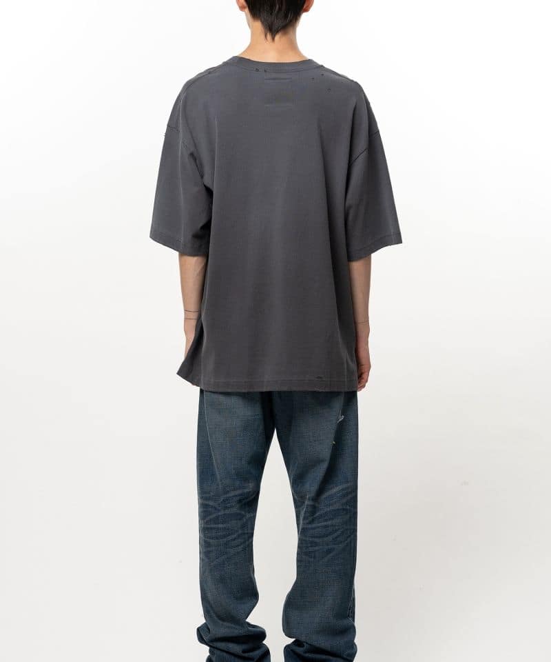 Maison MIHARA YASUHIRO/Leon Doodle Printed T-shirt black 48