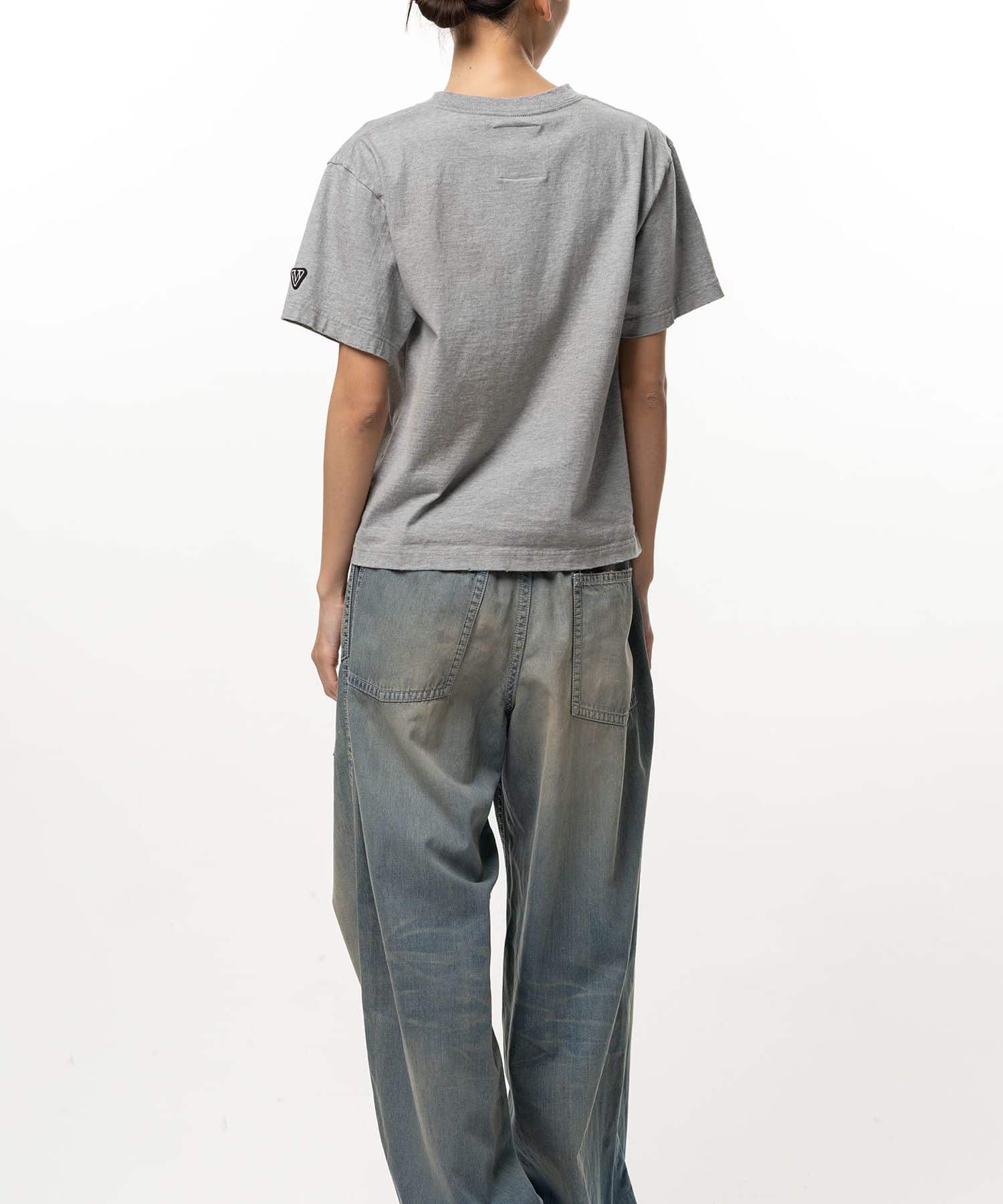 Maison MIHARA YASUHIRO/Kids Doodle Printed T-shirt gray 36