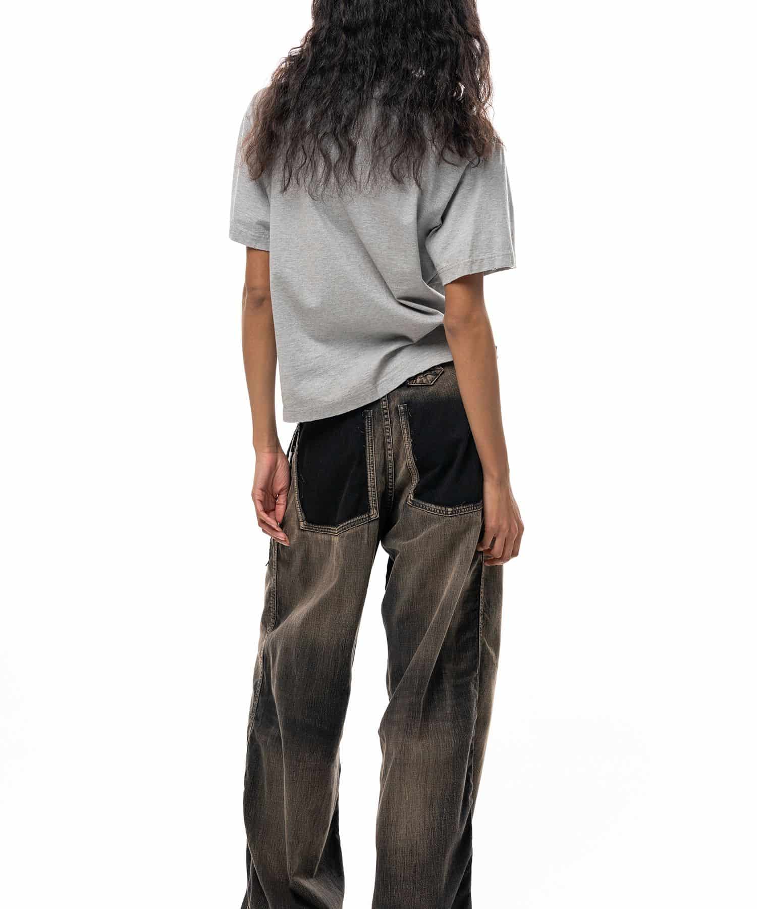 Maison MIHARA YASUHIRO/Leon Doodle Printed T-shirt gray 36