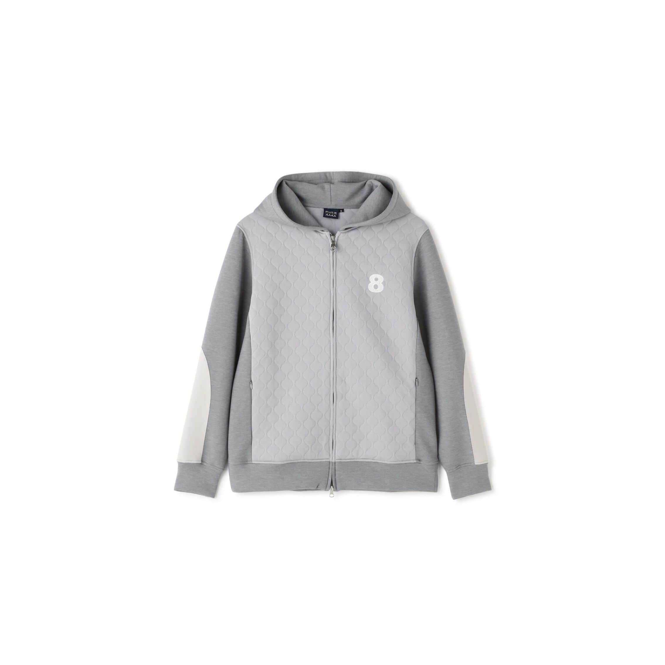 muta MARINE/ムータ マリン/別注ストレッチキルトブルゾン gray ５