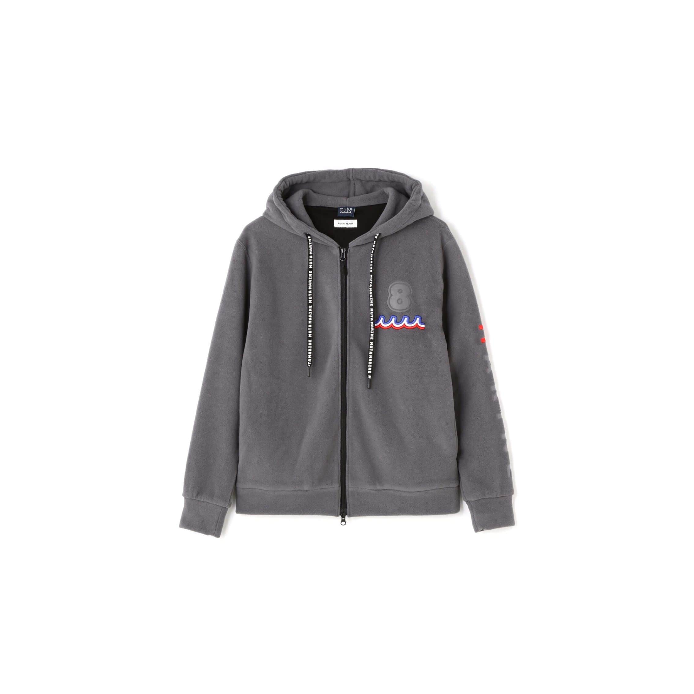 muta MARINE/ムータ マリン/別注Fleece Parka gray L