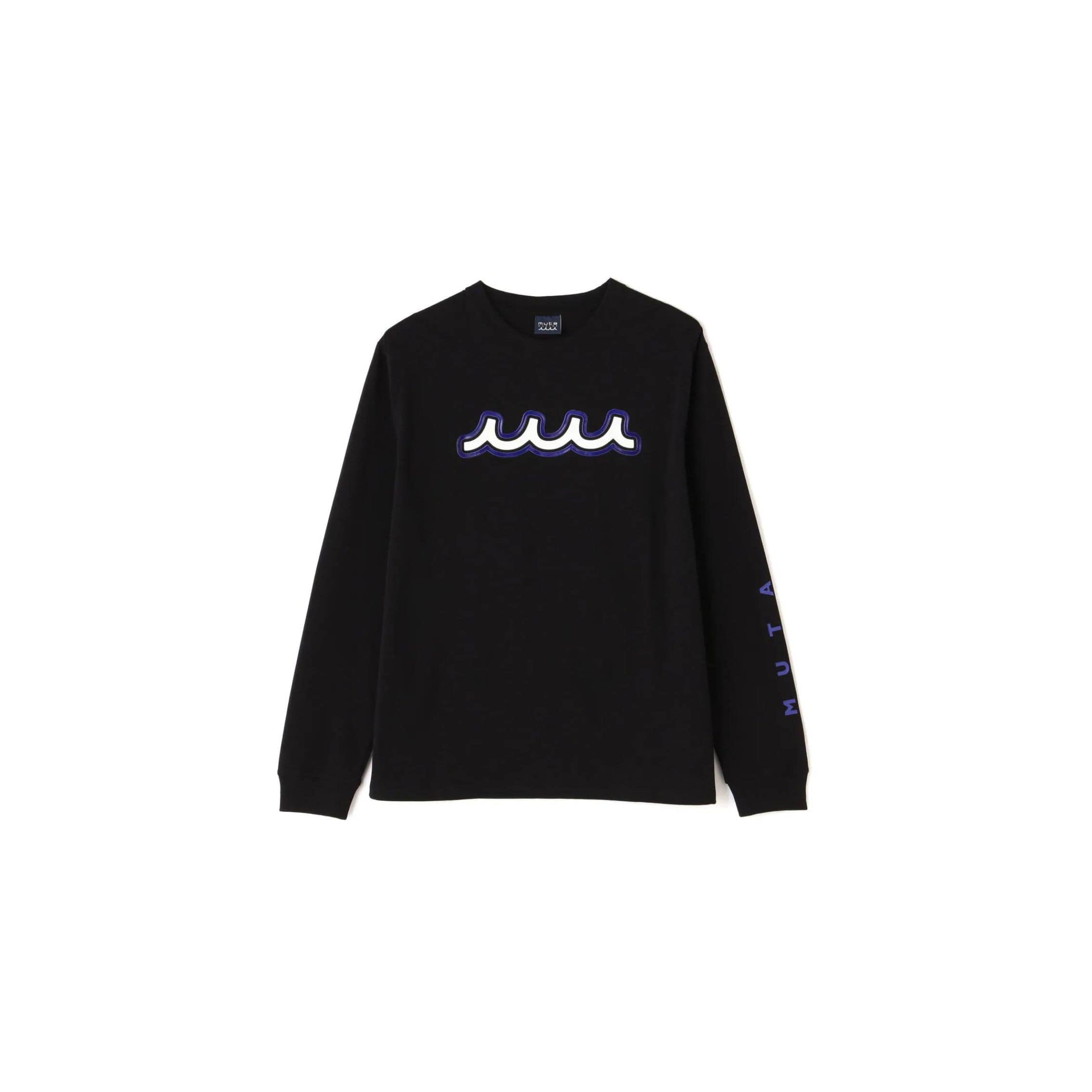 muta MARINE/ムータ マリン/Wave LONG Sleeve Tee(M black)｜ ROYAL