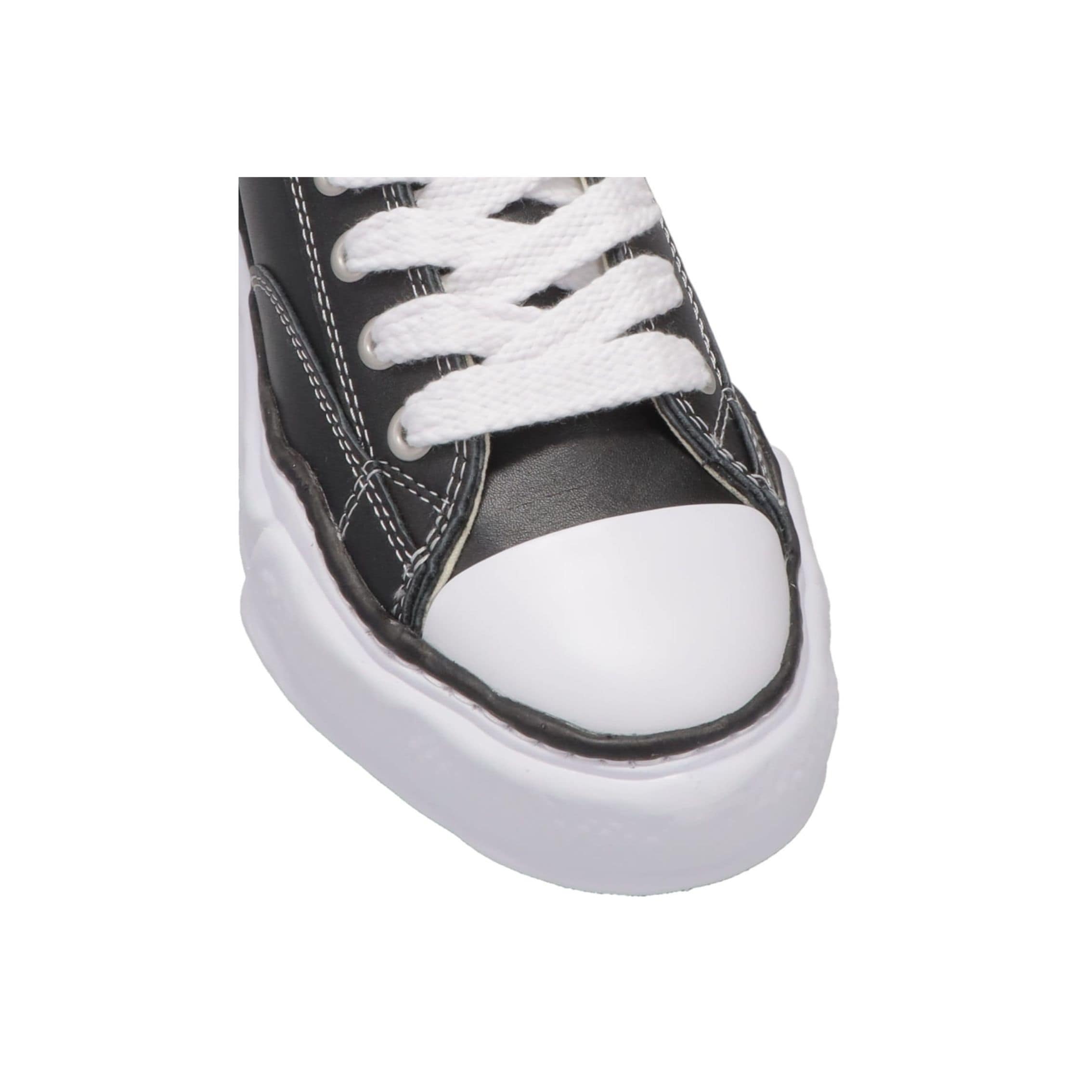 ”PETERSON”OG Sole Leather Low-top Sneaker black 37