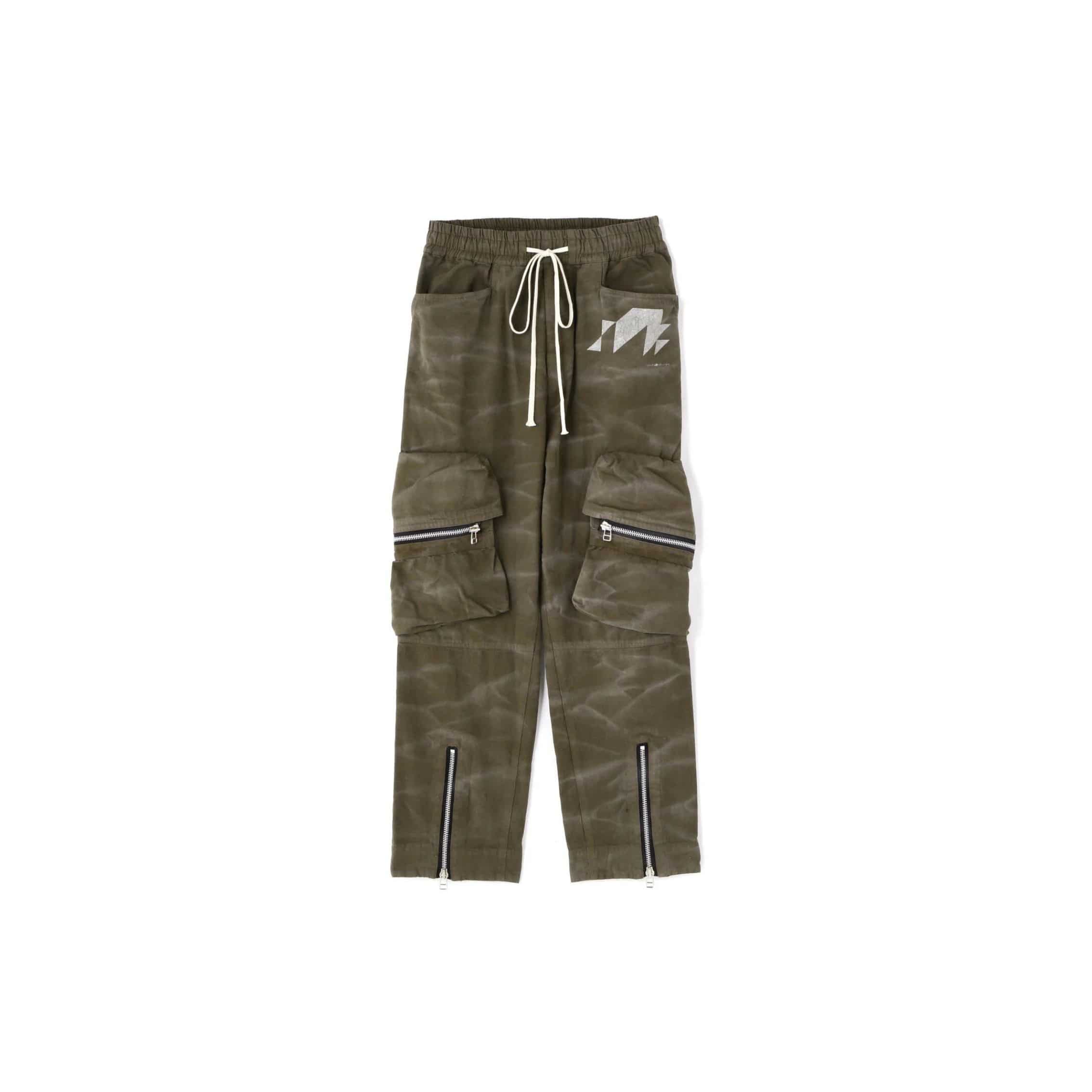  A.F ARTEFACT/エーエフ・アーティファクト/Dyed Pocket Long Pants khaki ３