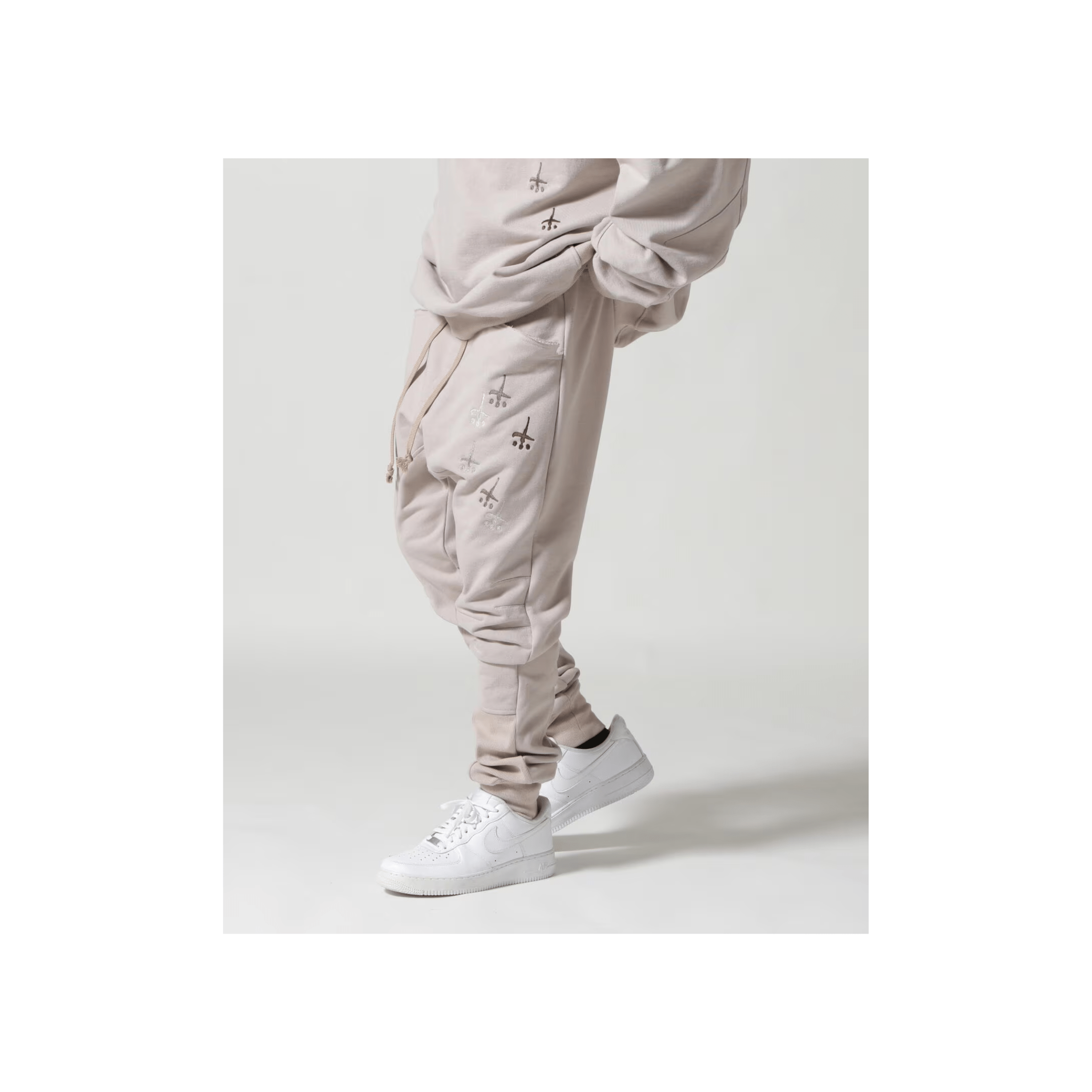 CTLS/シーティーエルエス/別注USUAL PANTS 刺繍クロス beige 0