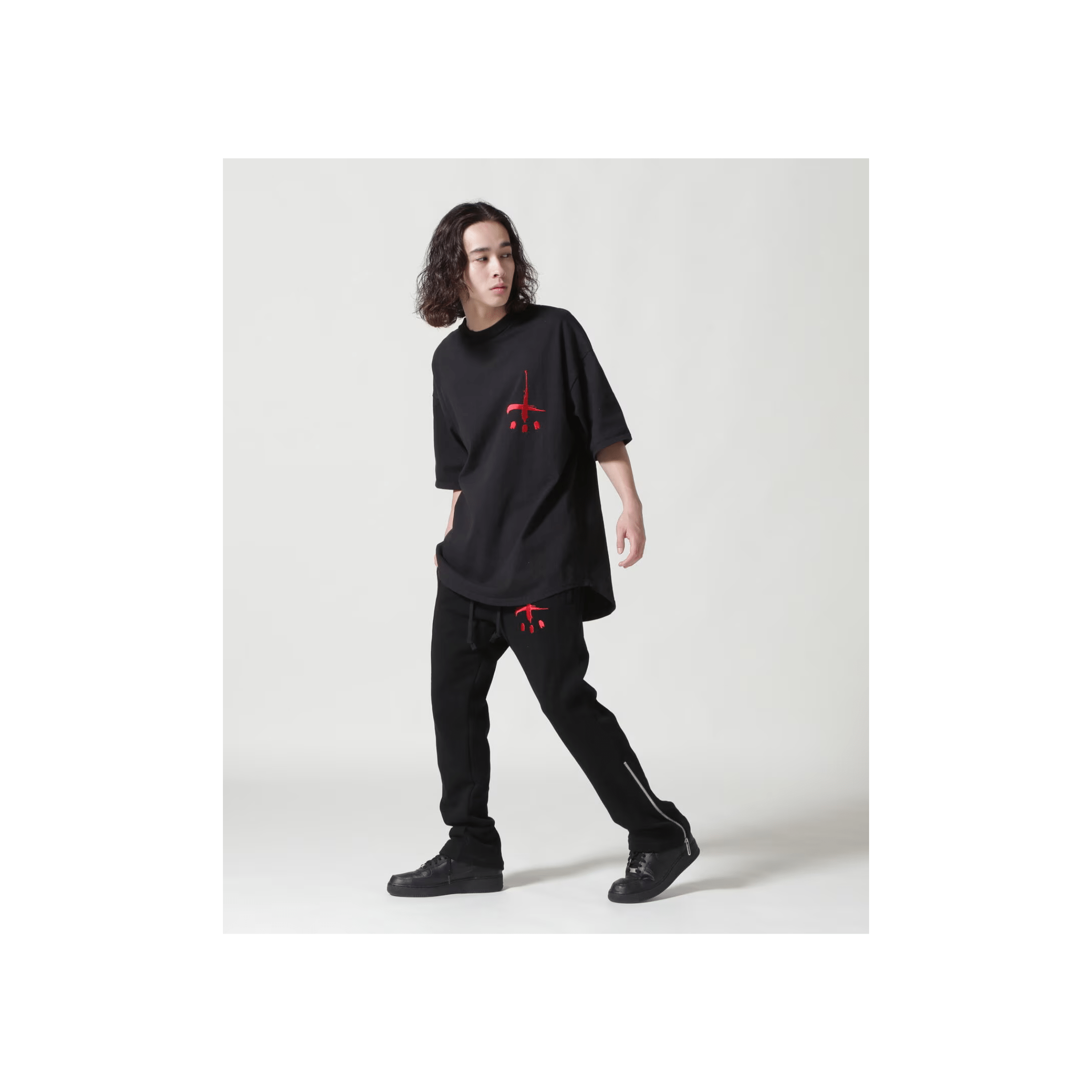 CTLS/シーティーエルエス/別注BASIC ZIP PANTS black 1