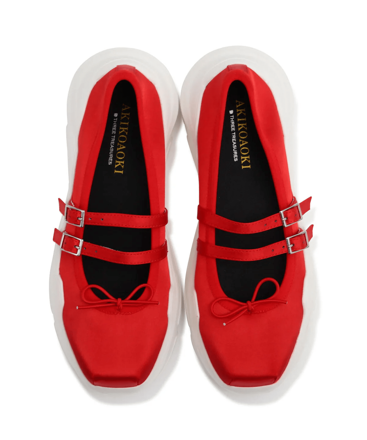 AKIKOAOKI/アキコアオキ/別注Giselle - Satin red 35