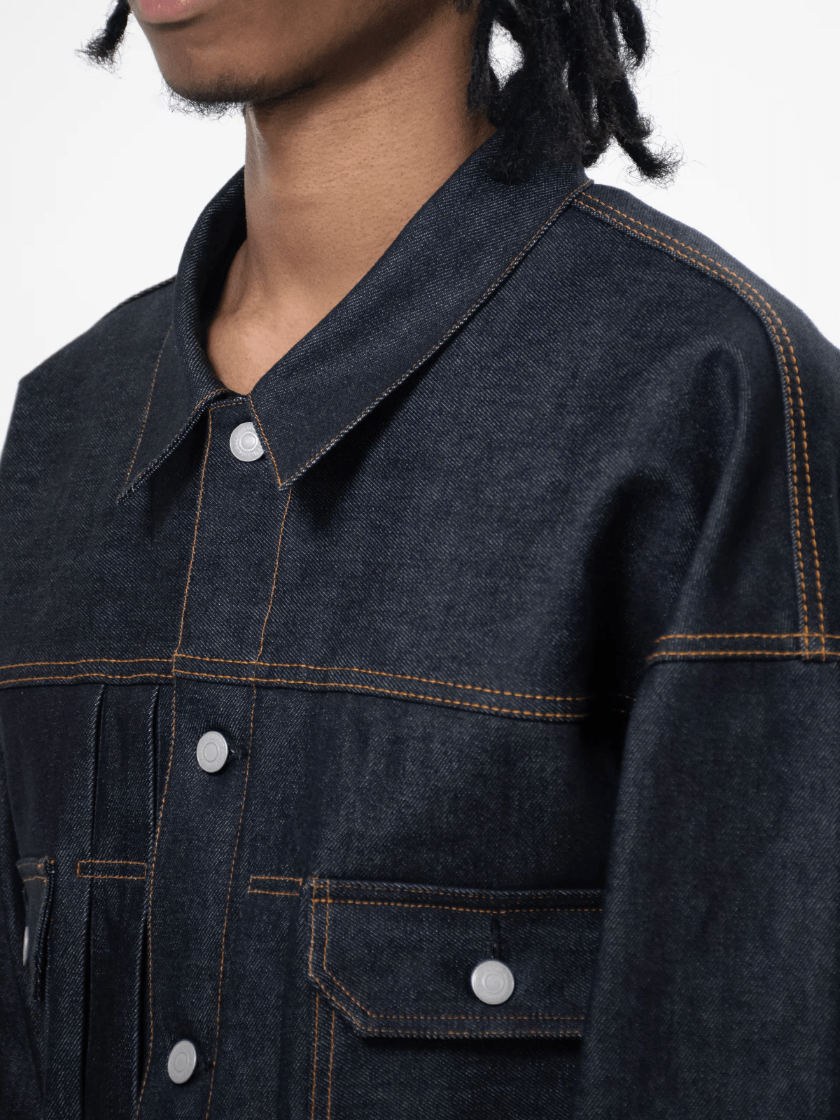Bante/Japanese Selvedge Denim Jacket - Type 2 blue 4