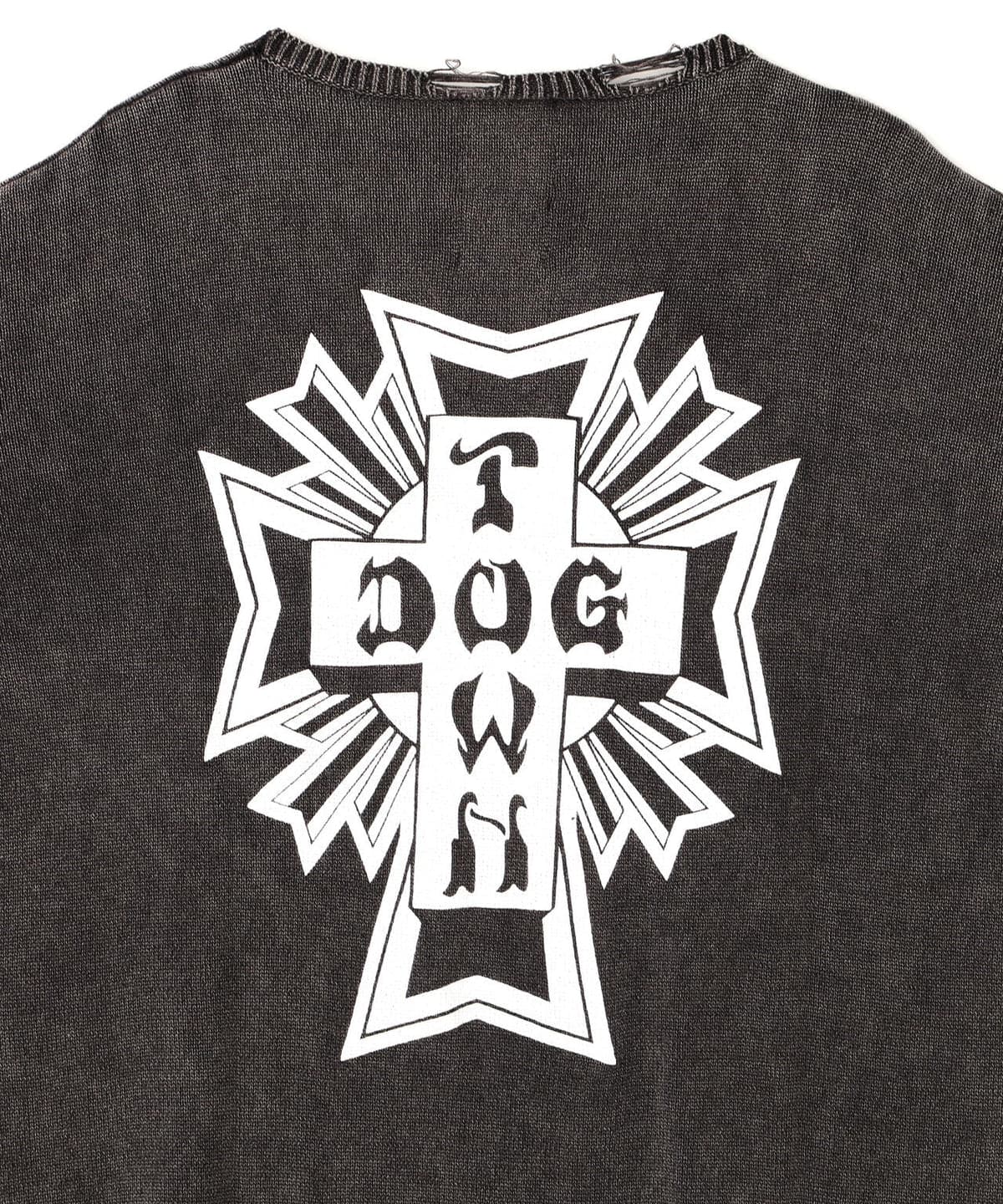 FR(13)NDS/フレンズ/DOGTOWN コラボニット grey M