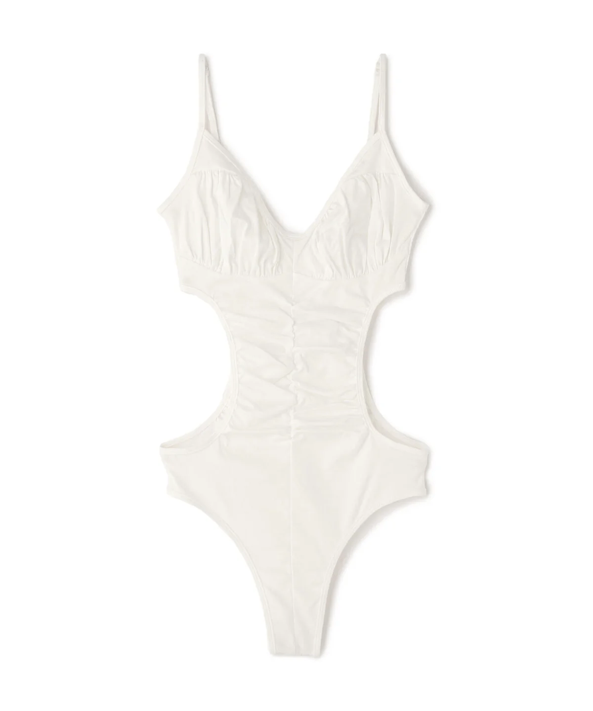 MITSUKI/ミツキ/CAMI BODY SUIT white F
