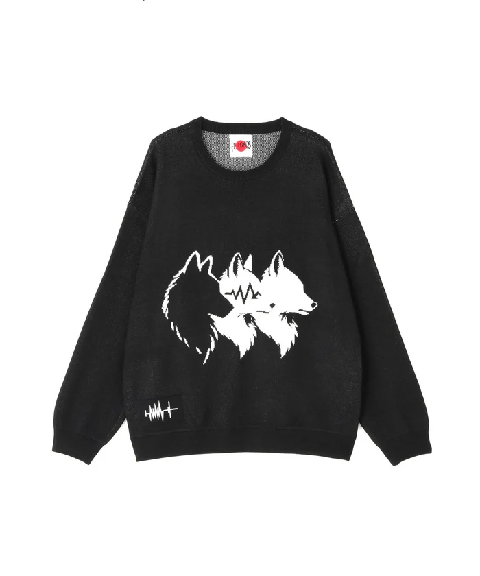 FR(13)NDS/フレンズ/Wolf M KNIT black M