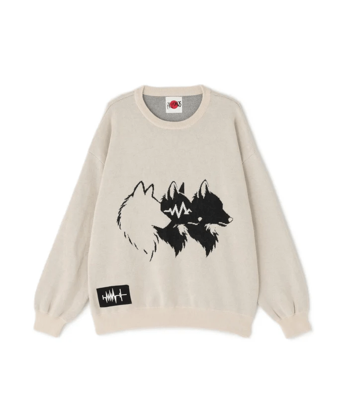 FR(13)NDS/フレンズ/Wolf M KNIT white M