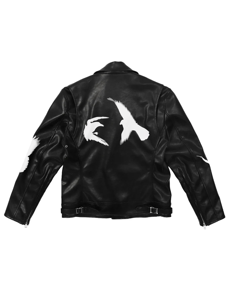 LAST NEST/Dove Riders Jacket / Black black M