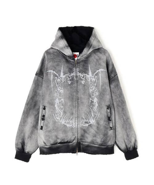 FR(13)NDS /フレンズ/SWEAT GRAPHIC HOODIE black M