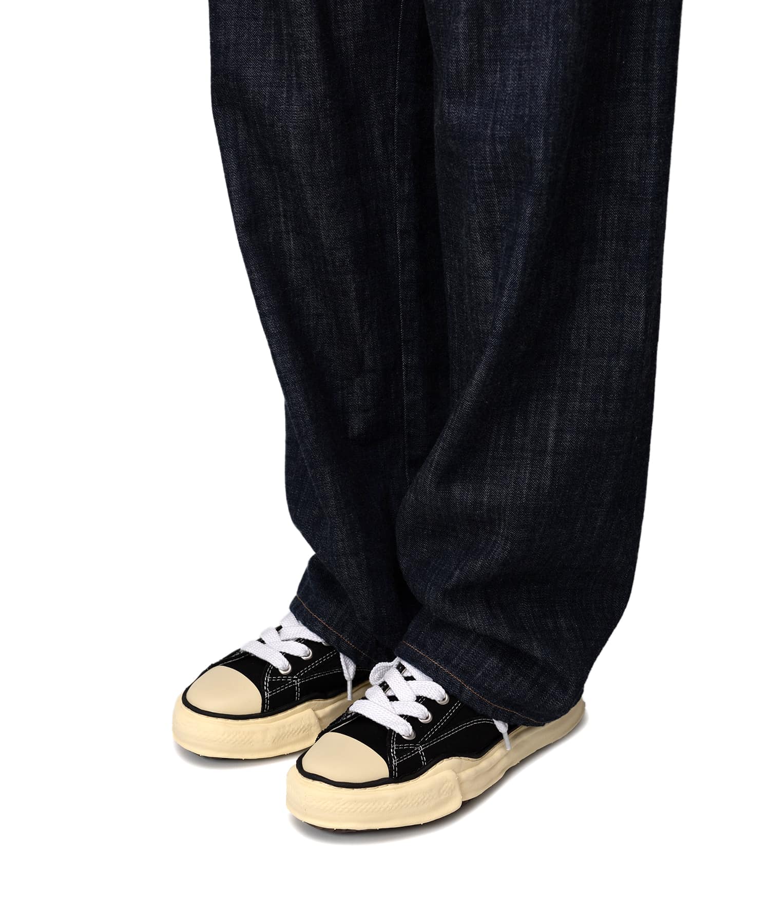 Maison MIHARA YASUHIRO/"PETERSON" VL OG Sole Canvas Low-top Sneaker black 36