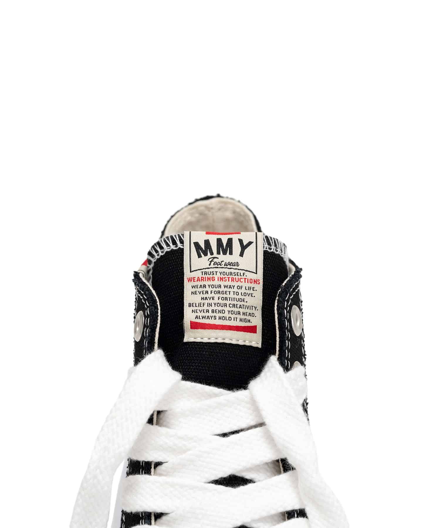 Maison MIHARA YASUHIRO/"PETERSON" OG Sole Canvas High-top Sneaker black 43