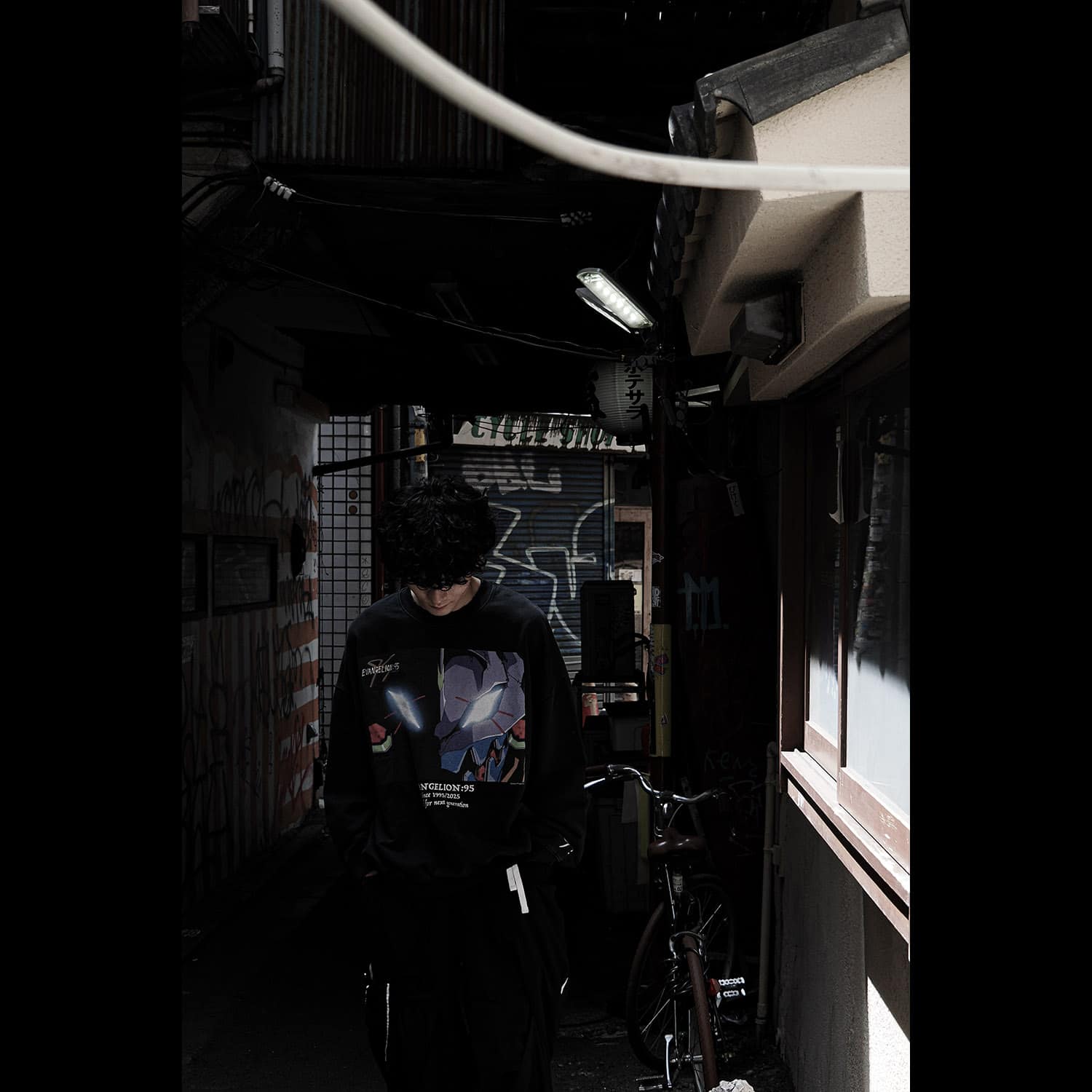 EVANGELION:95/0054 Sweat black L
