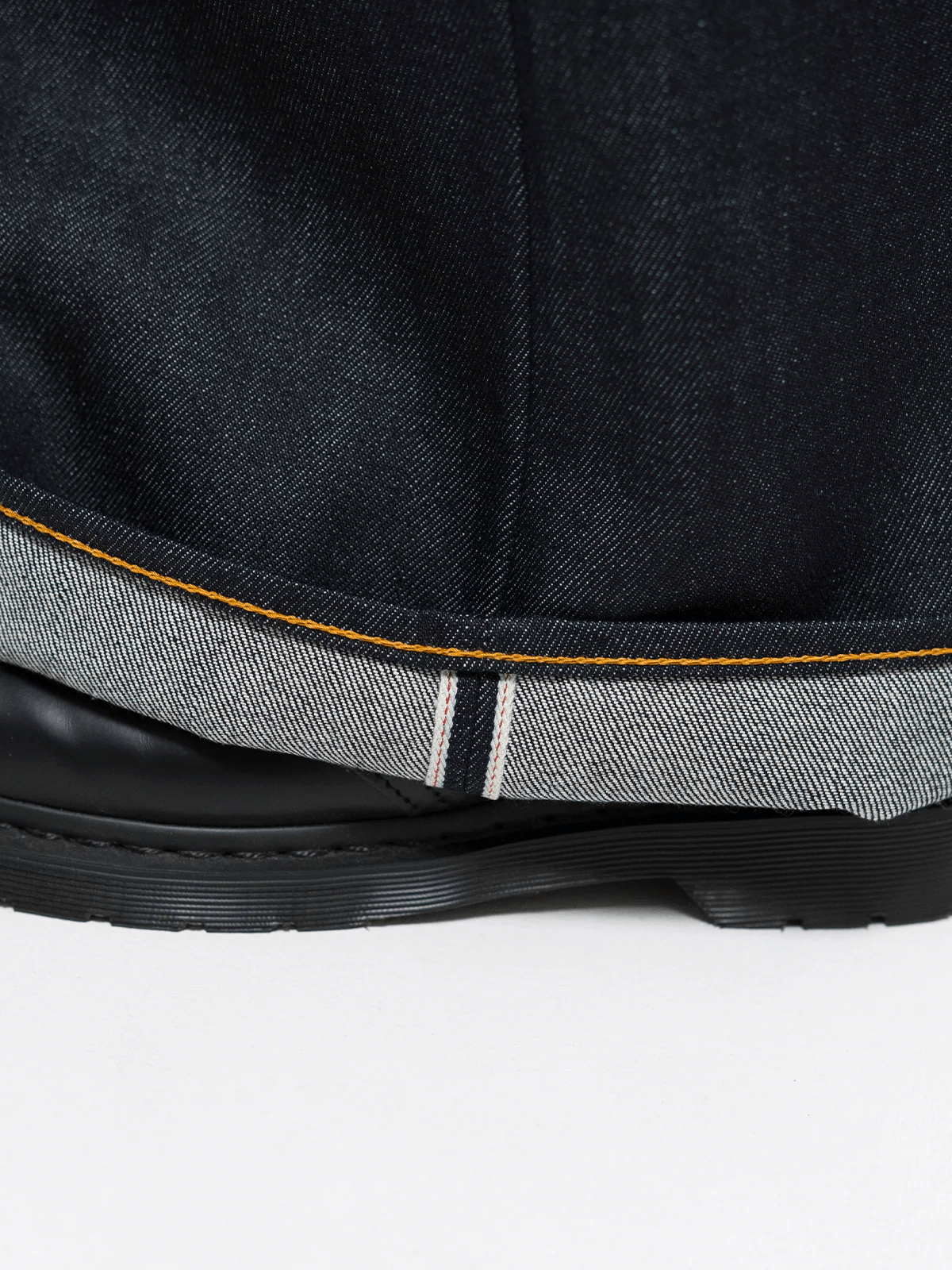 Bante/Japanese Selvedge Curved-Leg Jeans - Indigo blue 1