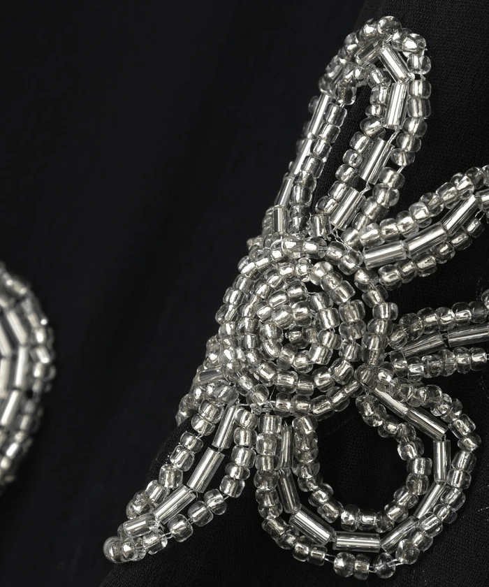 BED j.w. FORD/ベッドフォード/wink/別注シアーシャツ black 0