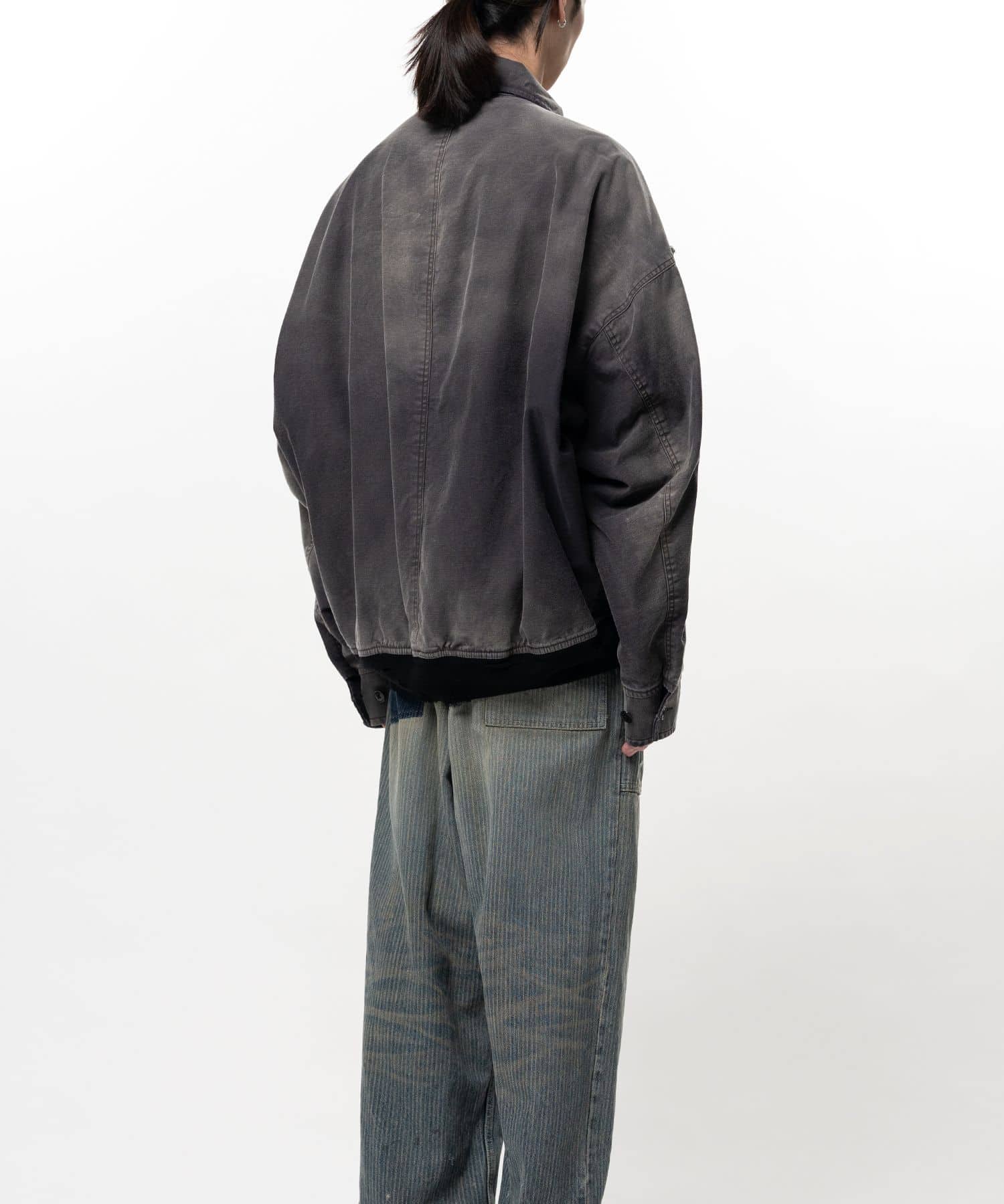Maison MIHARA YASUHIRO/Sun Faded Like Military Jacket black 44