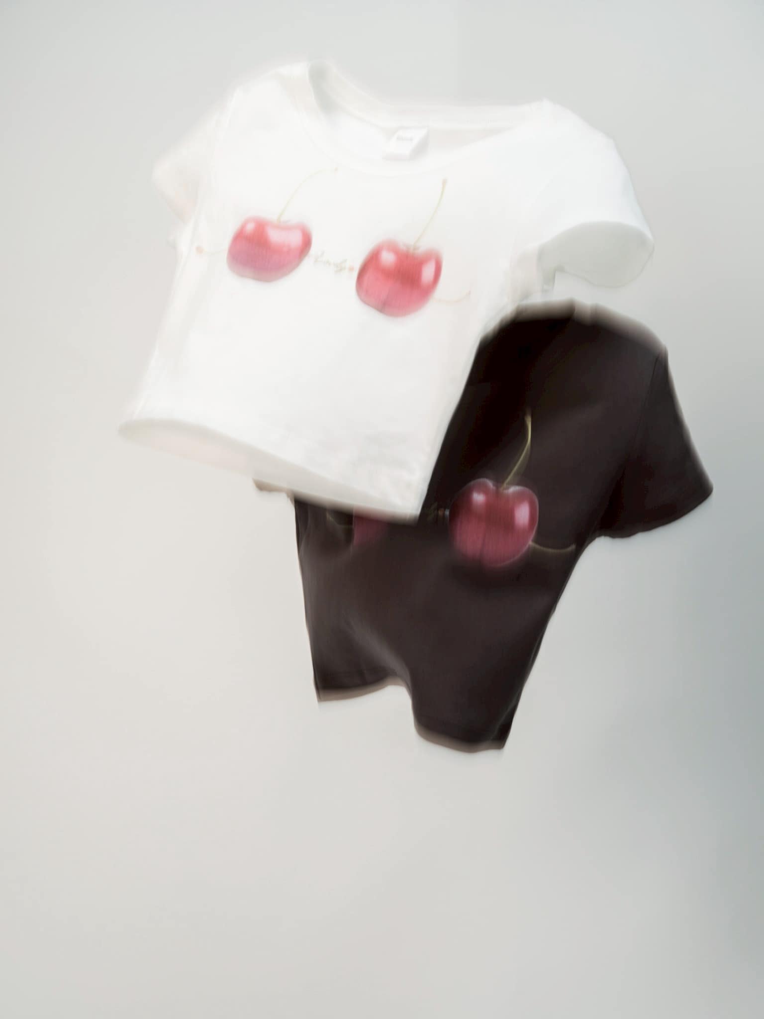 MITSUKI/Cherry Bra T -Shirt white F