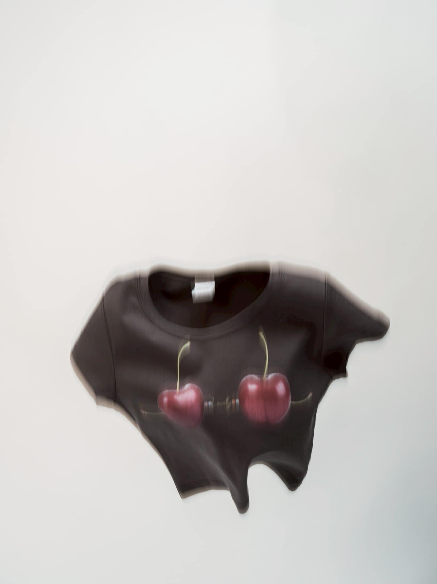 MITSUKI/Cherry Bra T -Shirt black F