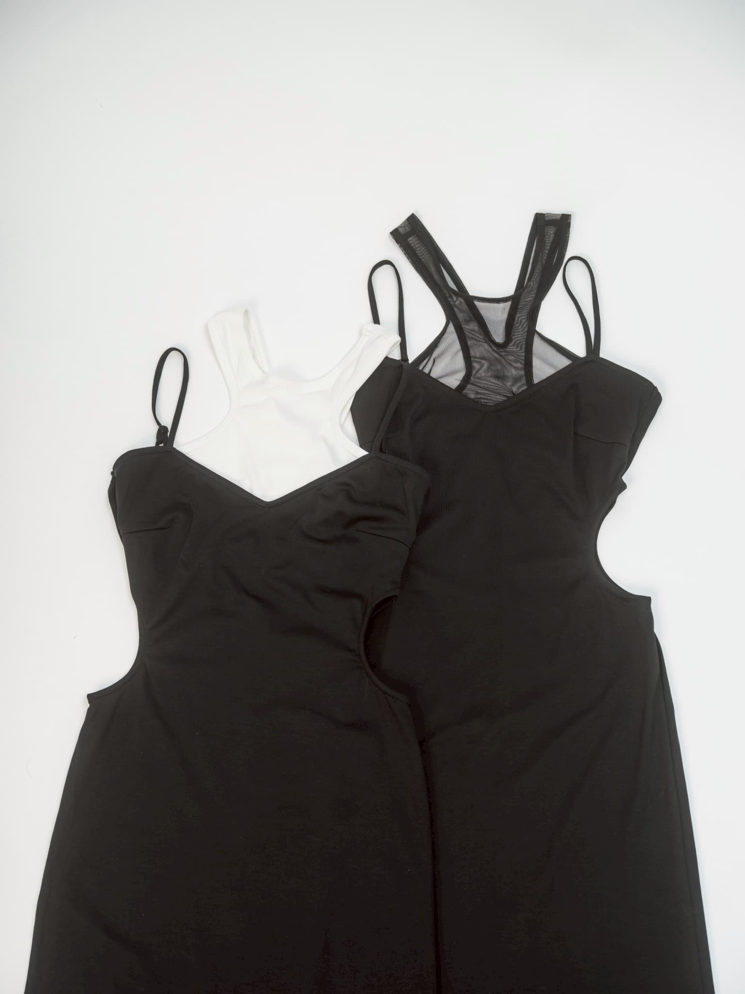 MITSUKI/Docking Cutout Dress black S