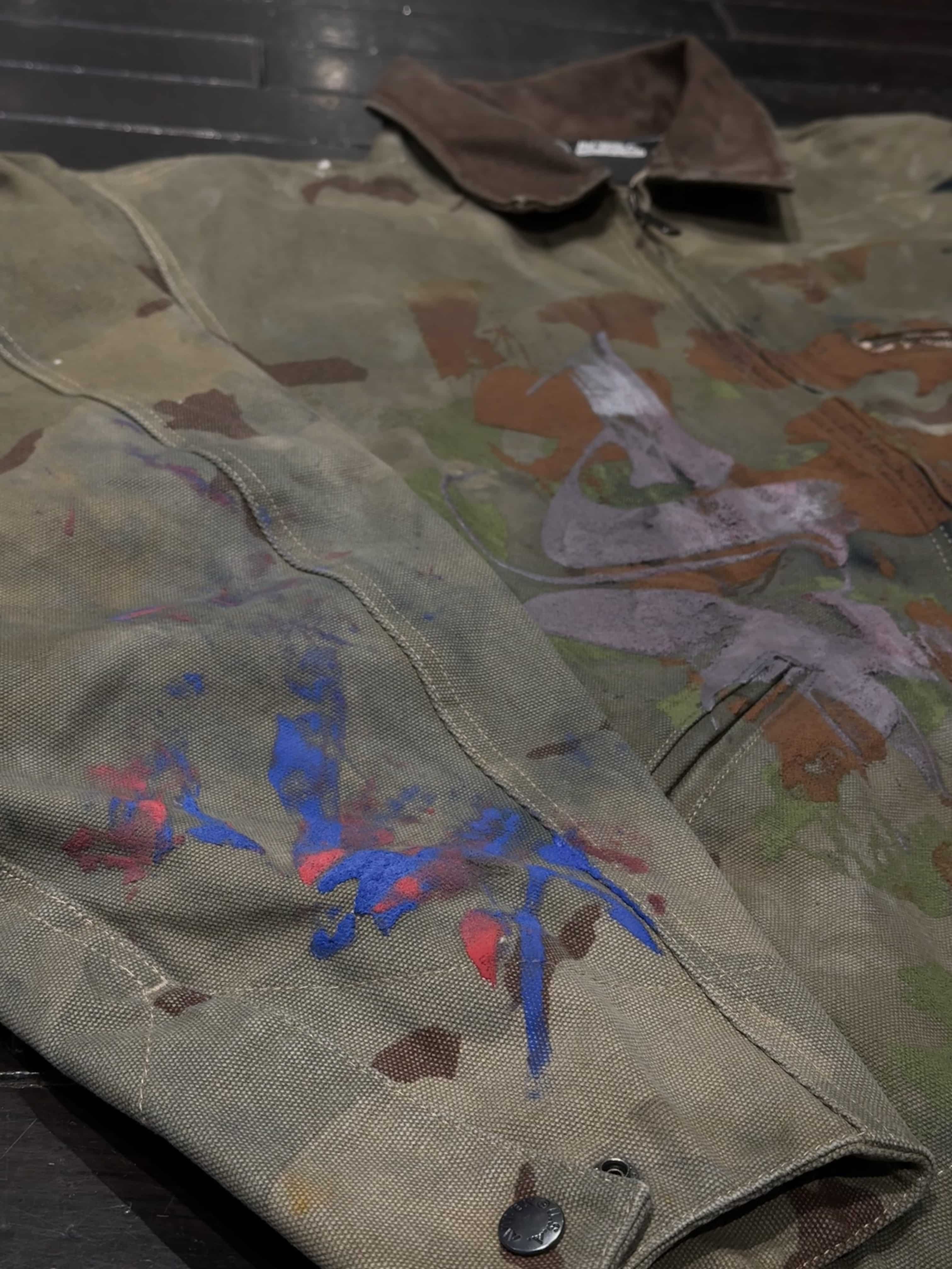 AVIREX×VANDAL 迷彩　BZ BEIGE L