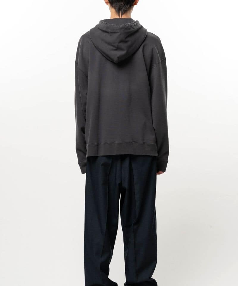 Maison MIHARA YASUHIRO/Kids Doodle Printed Zip-up Hoodie black 48