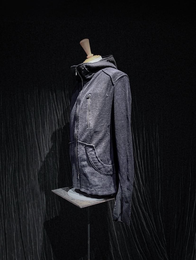 14th Addiction/フォーティーンスアディクション/Single Zip-F.Terry Hoodie BLACK S
