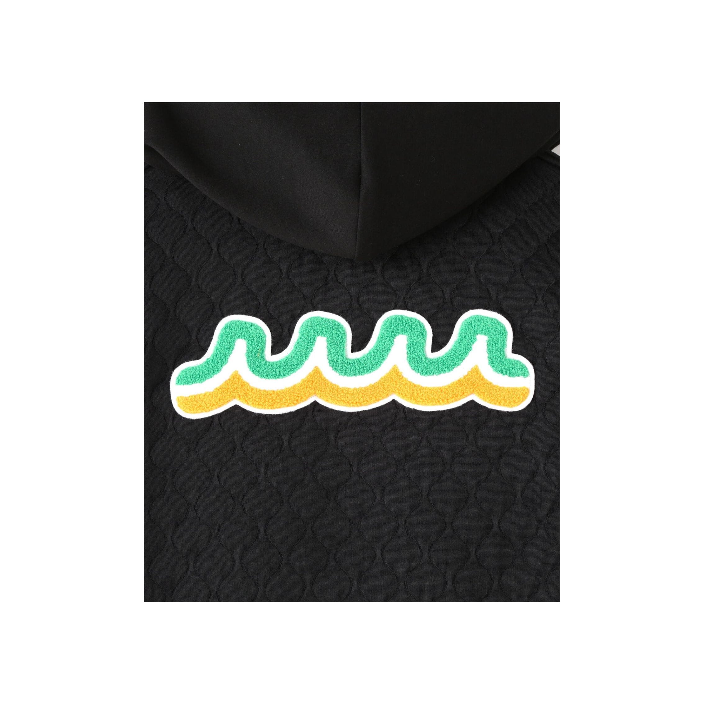 美品 muta MARINE  FLASH別注ストレッチキルトブルゾン muta MARINE/ムータ マリン/別注ストレッチキルトブルゾン(4 black