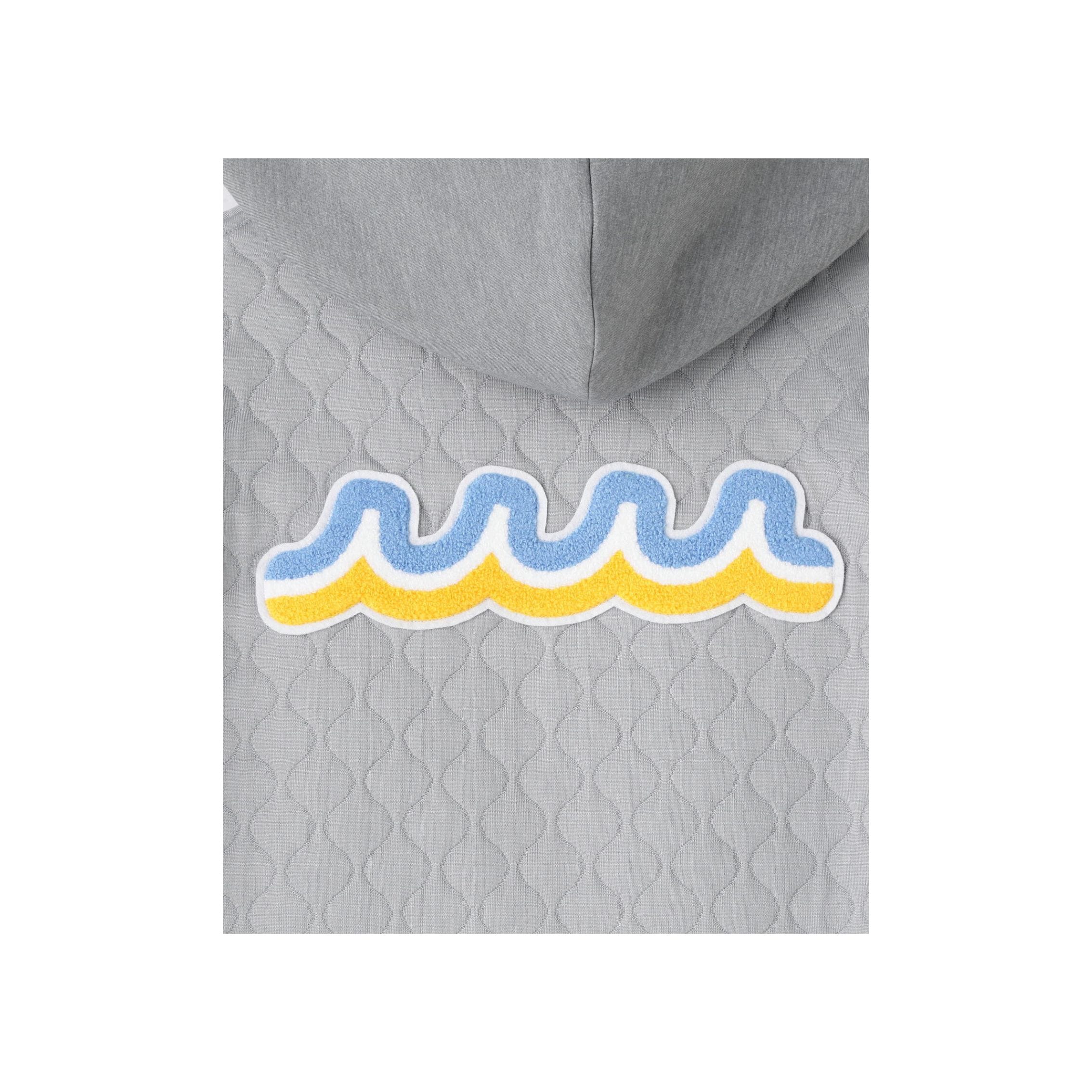 muta MARINE/ムータ マリン/別注ストレッチキルトブルゾン gray ７