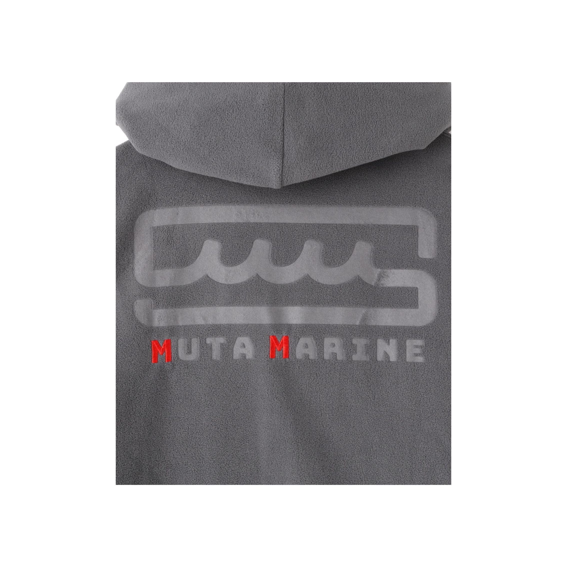 muta MARINE/ムータ マリン/別注Fleece Parka gray XL