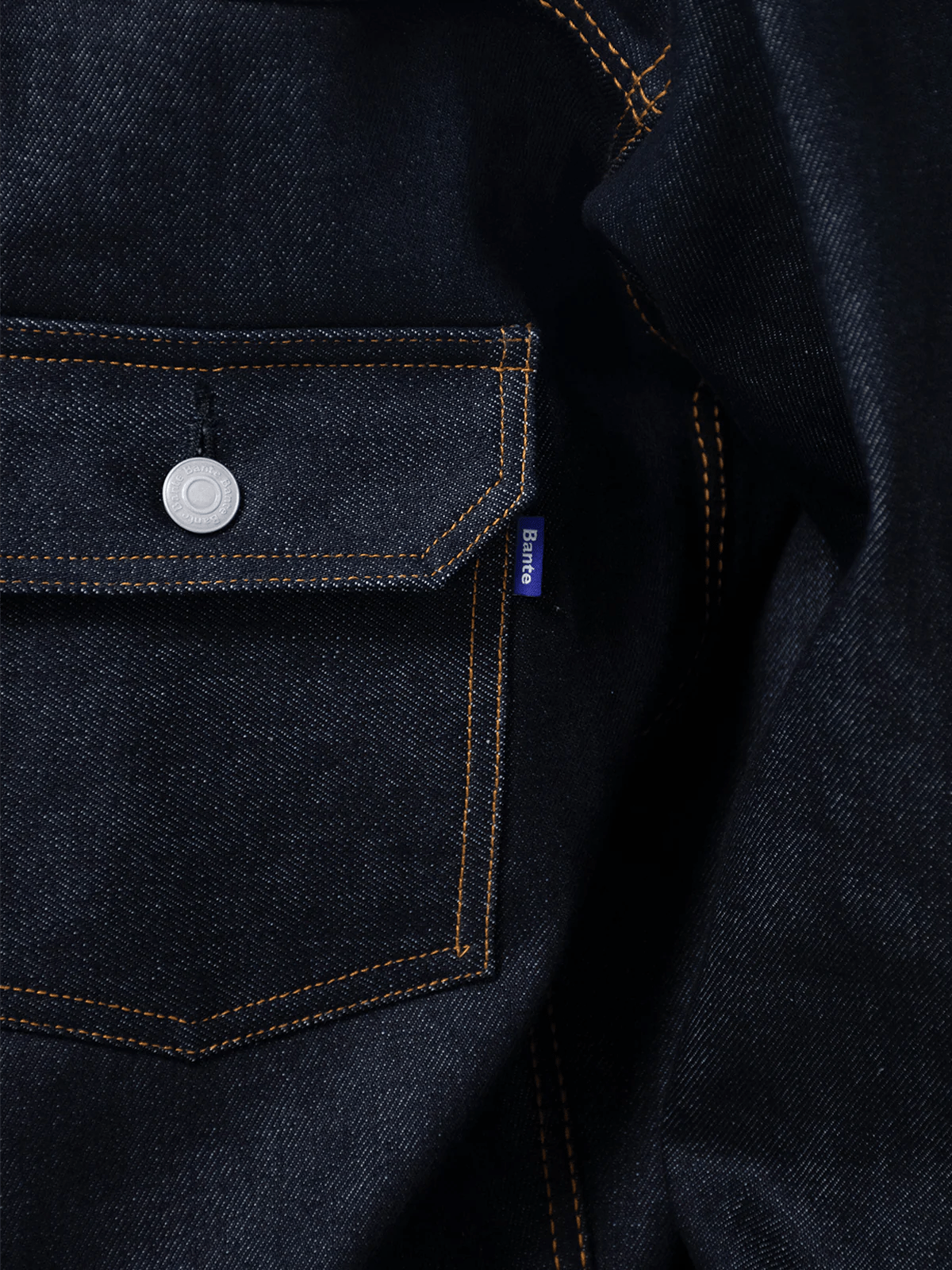 Bante/Japanese Selvedge Denim Jacket - Type 2 blue 4