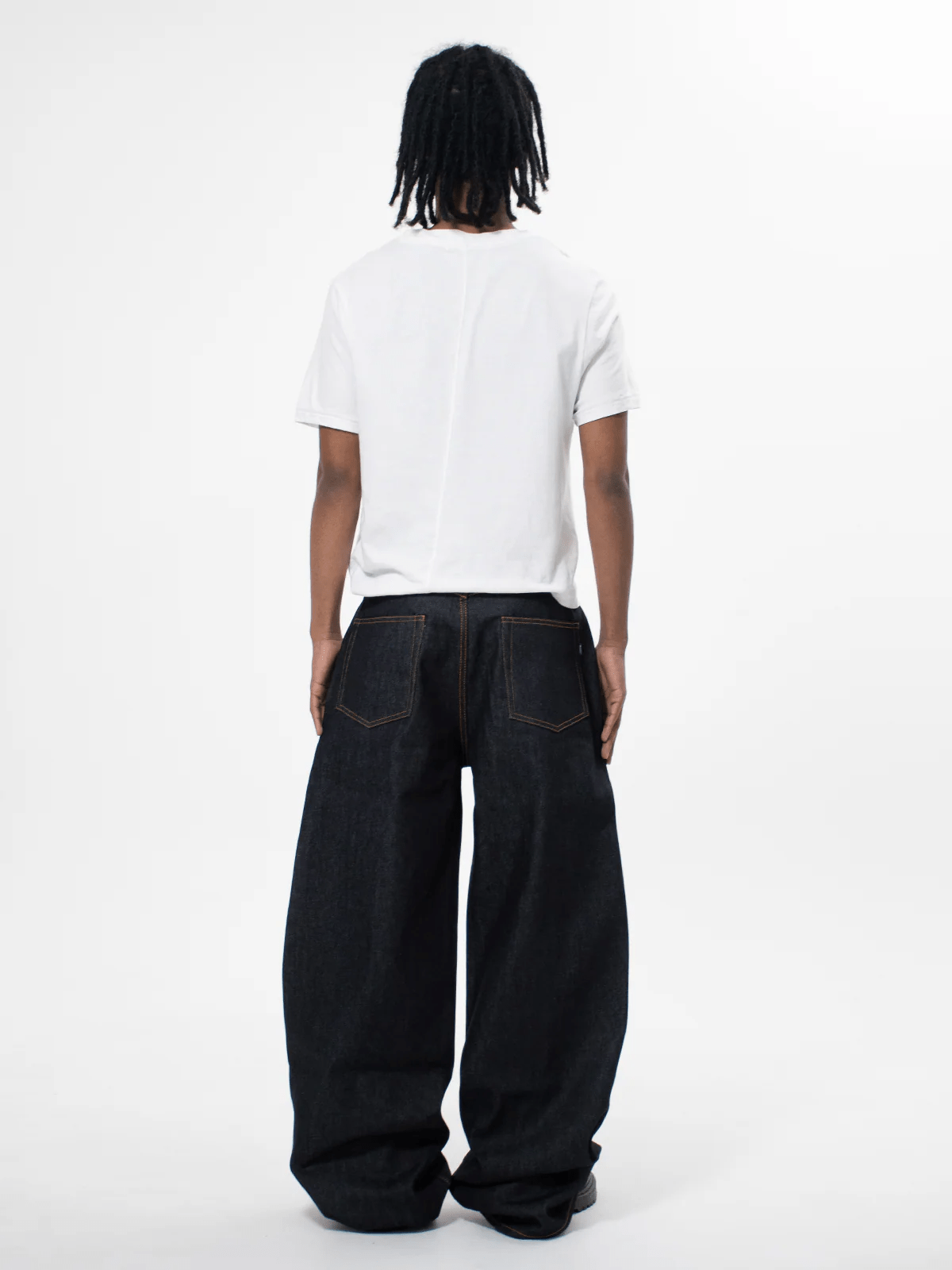 Bante/Japanese Selvedge Baggy Jeans blue 2