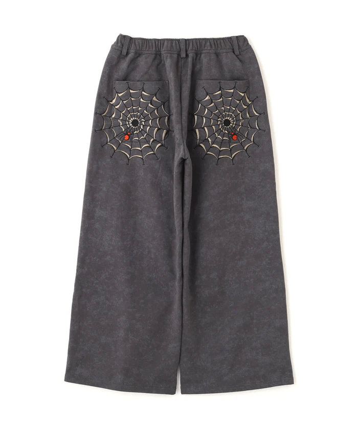 FR(13)NDS × Ed Hardy/フレンズ × エド・ハーディ/コラボ ダブルニースウェットパンツ gray L