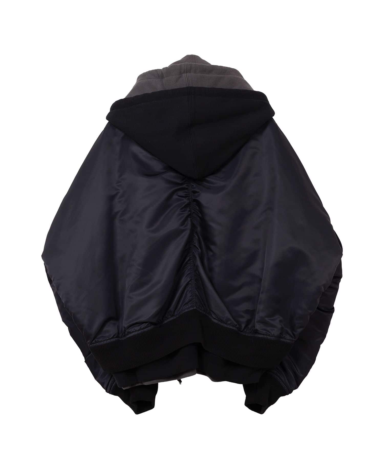 Maison MIHARA YASUHIRO/Triple Layered Flight Jacket black 36