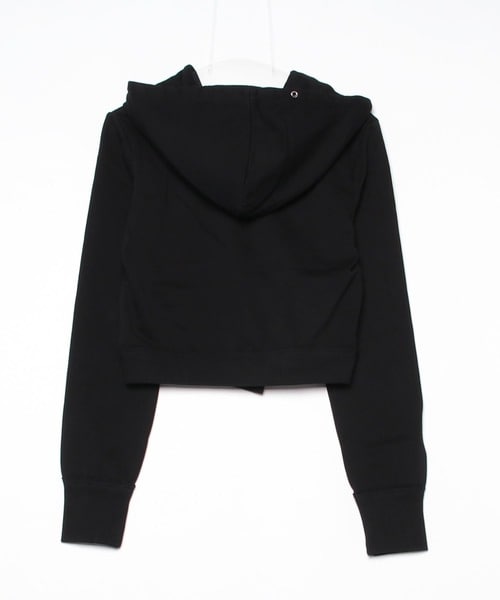 MITSUKI/ミツキ/WAVE ZIP PARKA black F