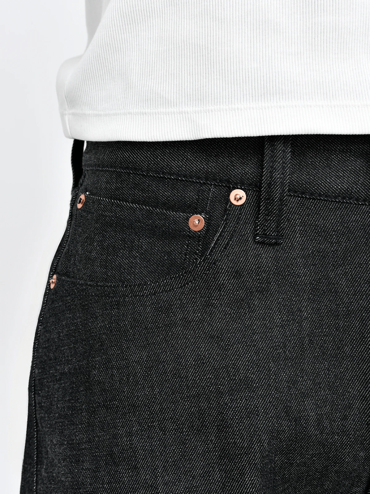 Bante/Japanese 3D Wide-Leg Jeans - black black 4